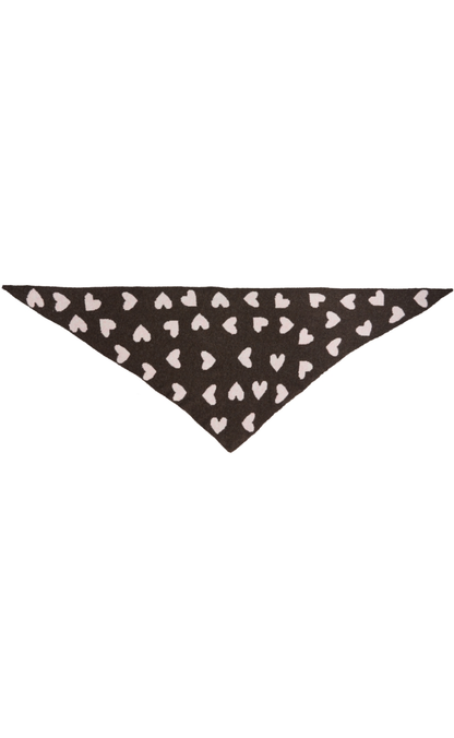 Marta Du Chateau Tørklæde - Toppy - Coffee/Pink