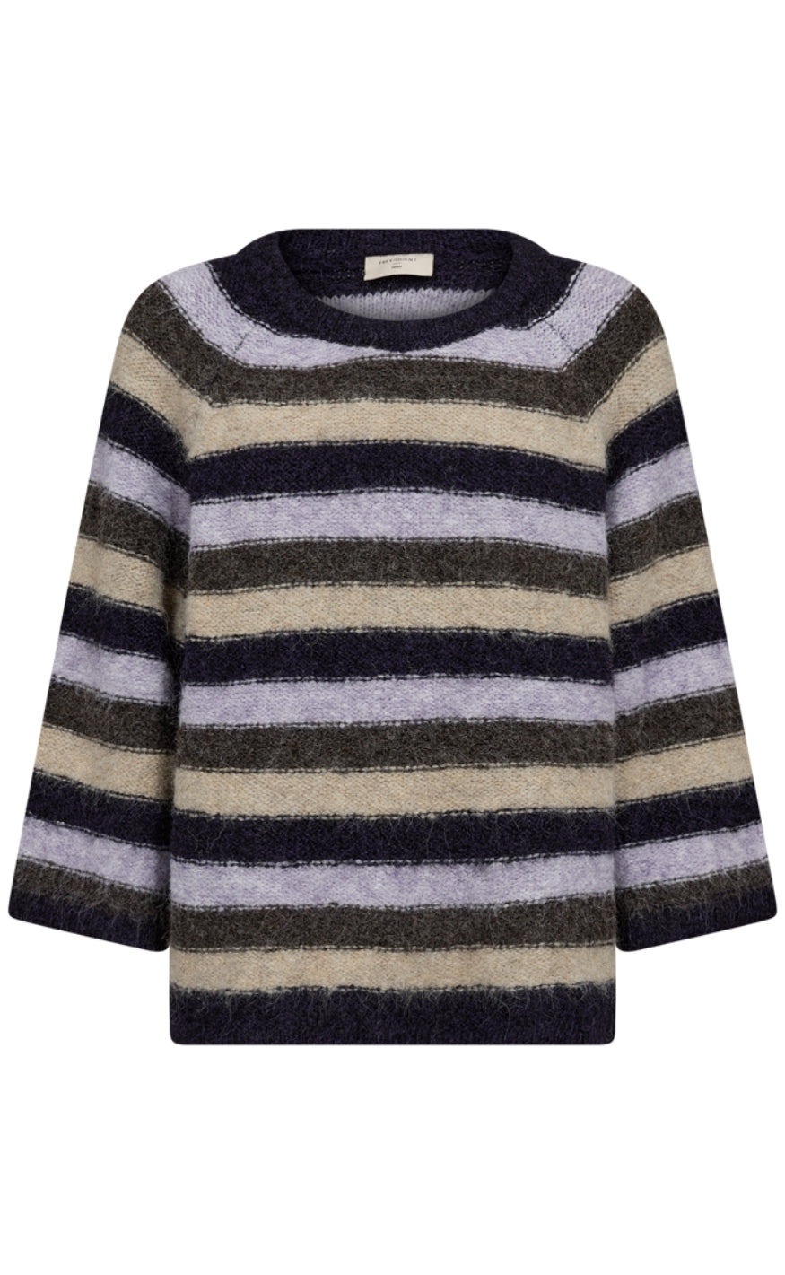 Freequent Strik - Grslulu Stripe - Nightshade Mel w. Iris Mel