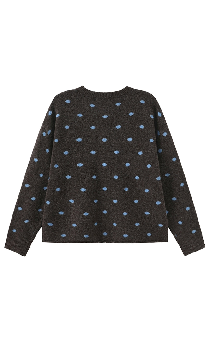 Luxzuz Cardigan - Zanny - Choco Lux