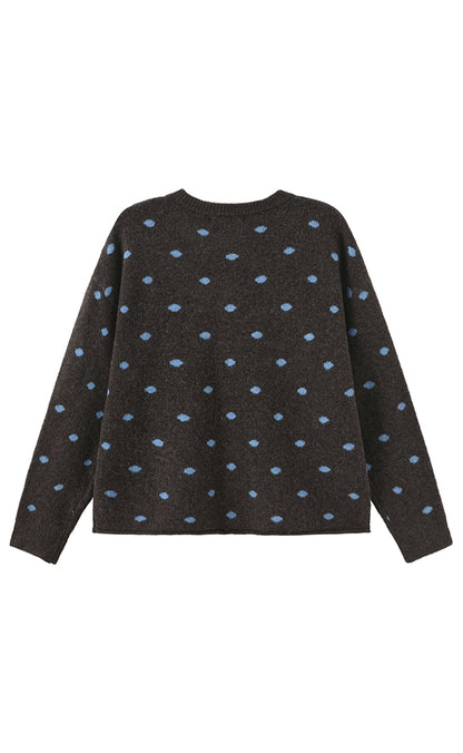 Luxzuz Cardigan - Zanny - Choco Lux