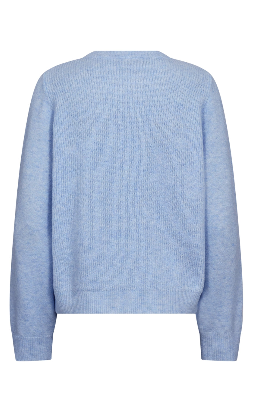 Freequent Pullover - Frida - Chambray Blue Melange