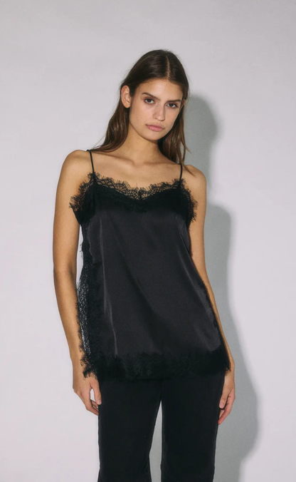 Noisy May Top - Louise - Black