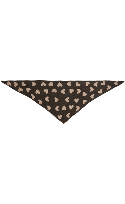 Marta Du Chateau Tørklæde - Toppy - Taupe/Coffee