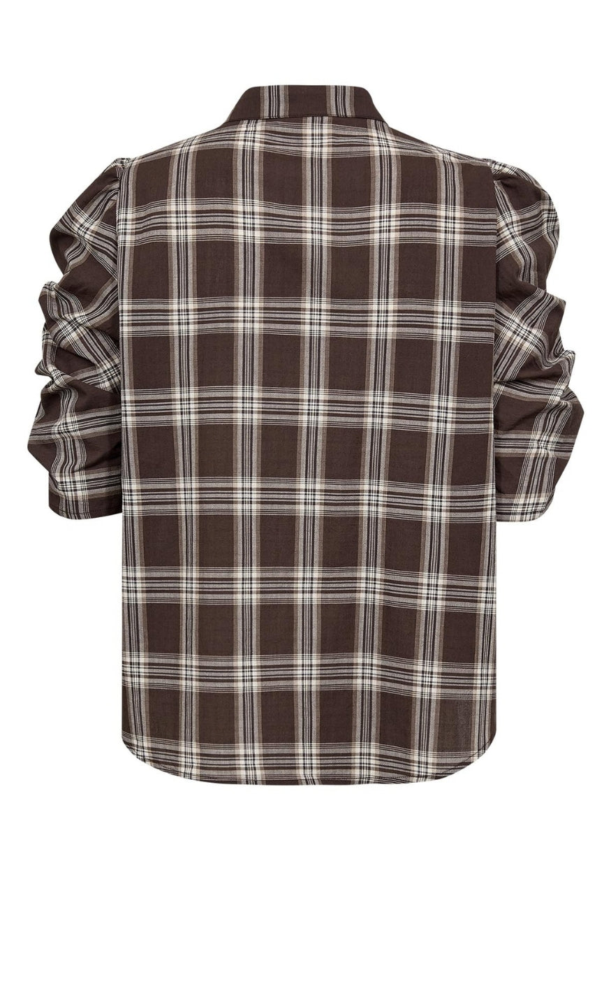 Gossia Bluse - Zabina - Brown Checks