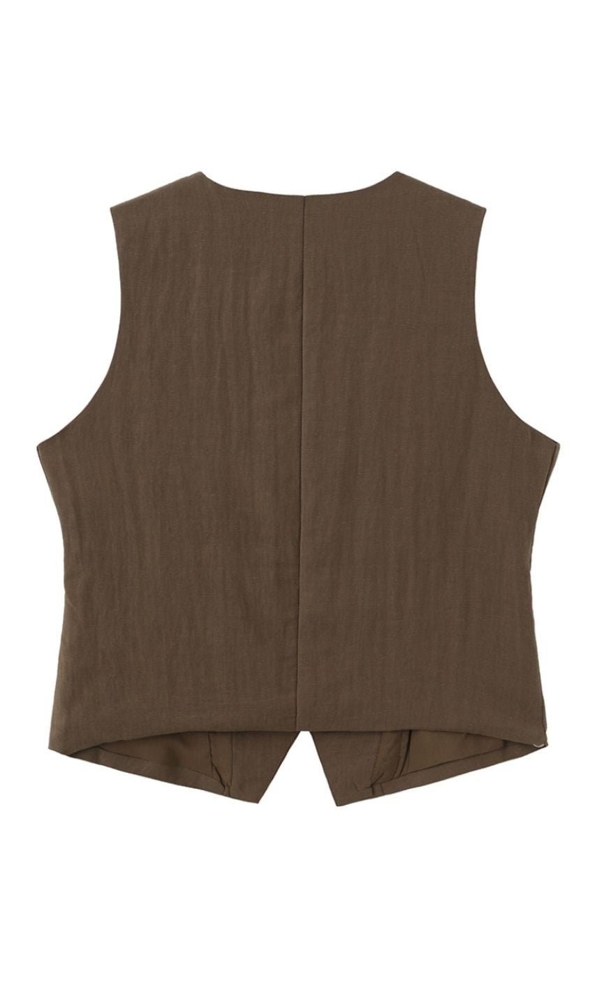 Luxzuz Vest - Alessandra - Army Green