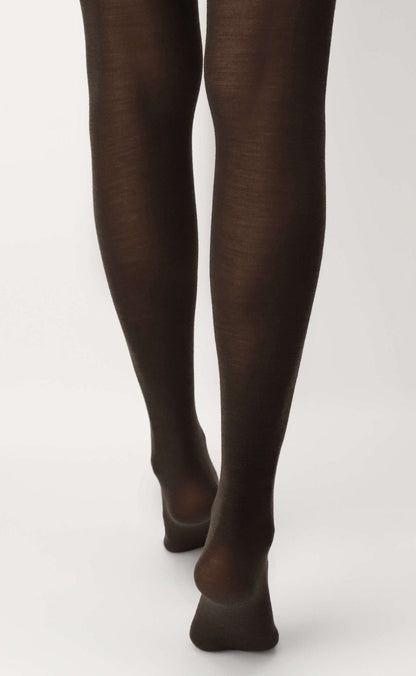 Oroblu Strømpebukser - Nives Fine Wool - Brown