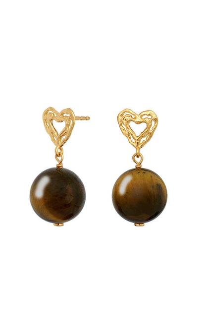 Maanesten Øreringe - Mattie - Gold Colour