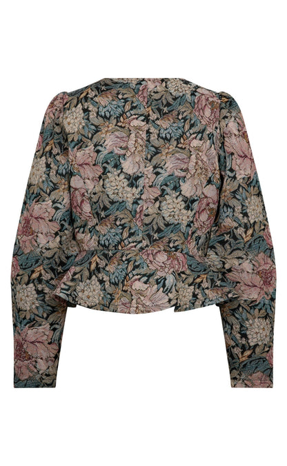 A-View Jakke - Brocade - Sand/Black
