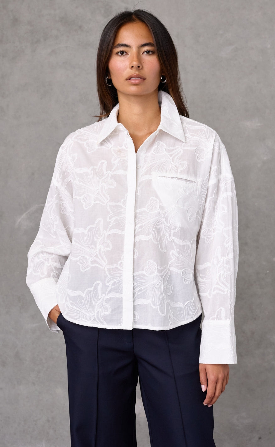 Love & Divine Skjorte - Love1495-6 - White