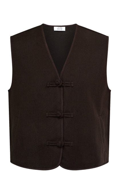 Love & Divine Vest - Love1665 - D. Chocolate