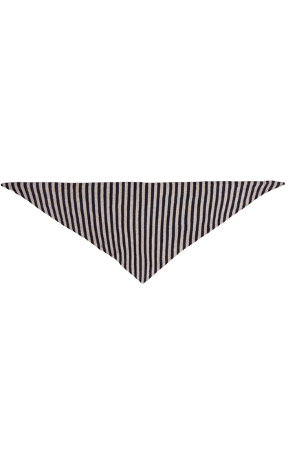 Marta Du Chateau Tørklæde - Kitte - Navy/Taupe