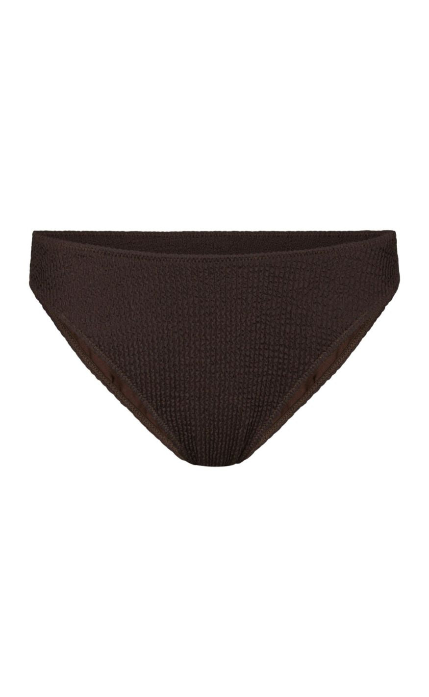 Neo Noir Bikini Underdel - Skin Sand Crepe - Dark Brown