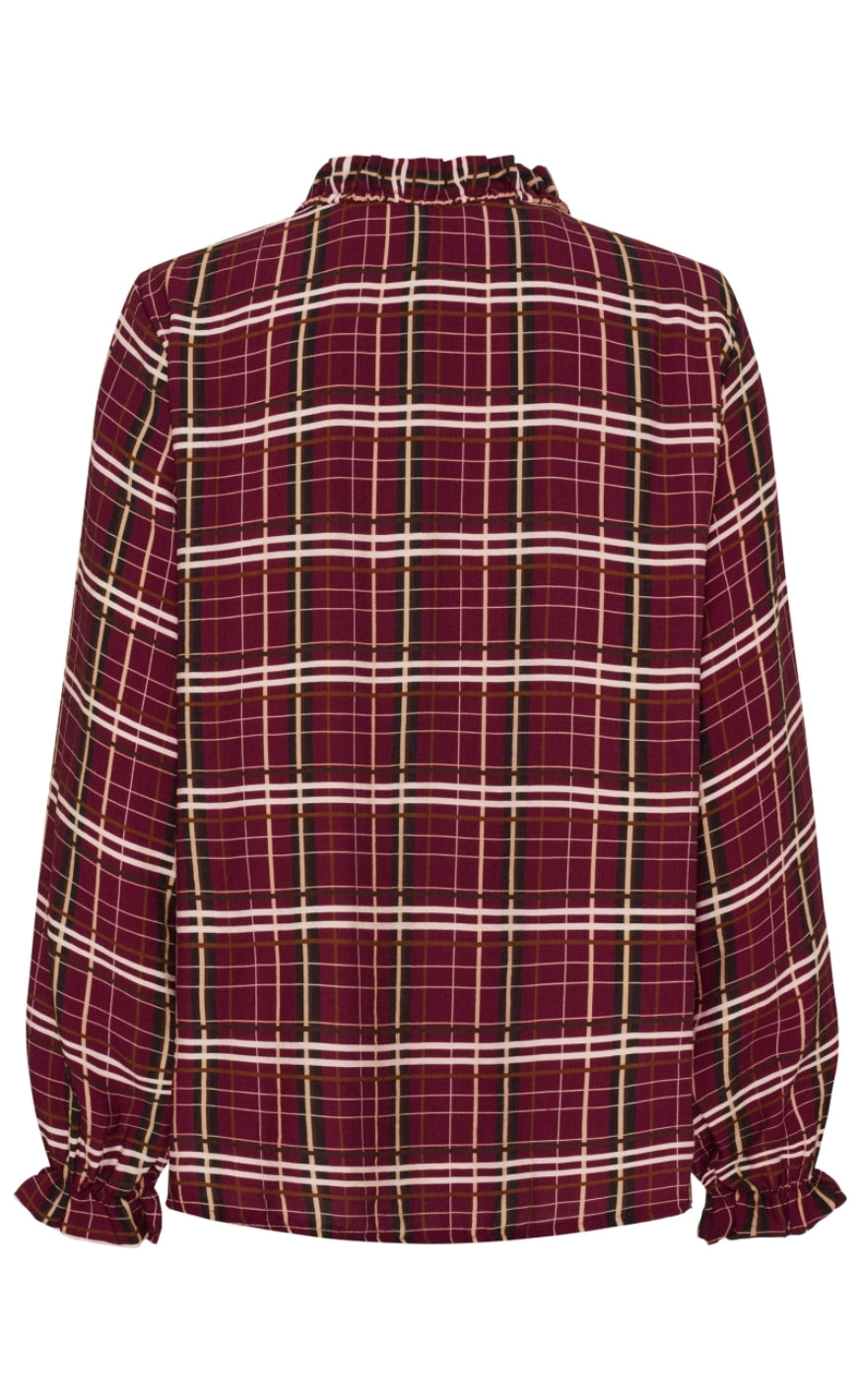 Marta Du Chateau Skjorte - Brook - Bordeaux10882tpd