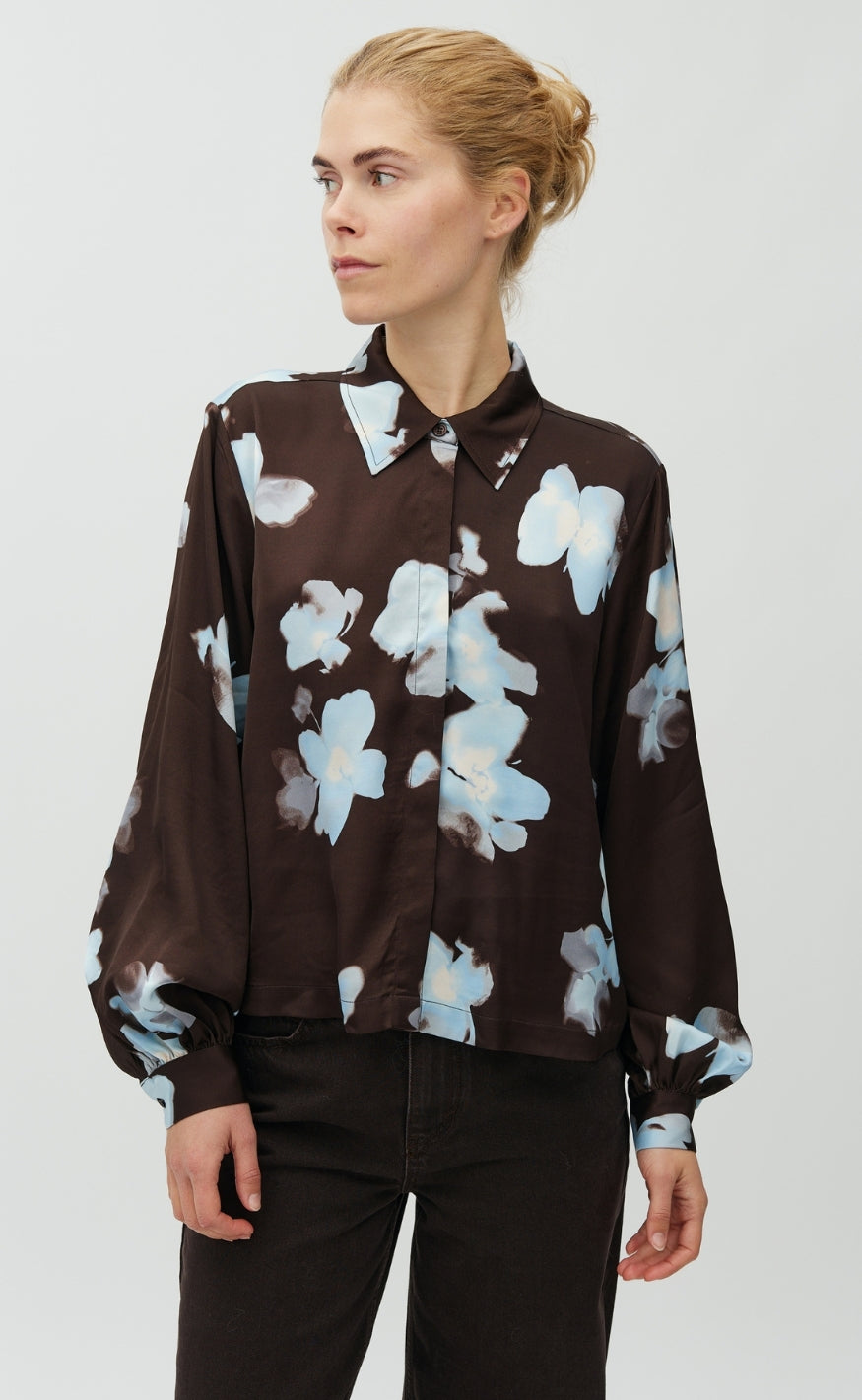 MbyM Bluse - Carreria-M - Big Flower Paint
