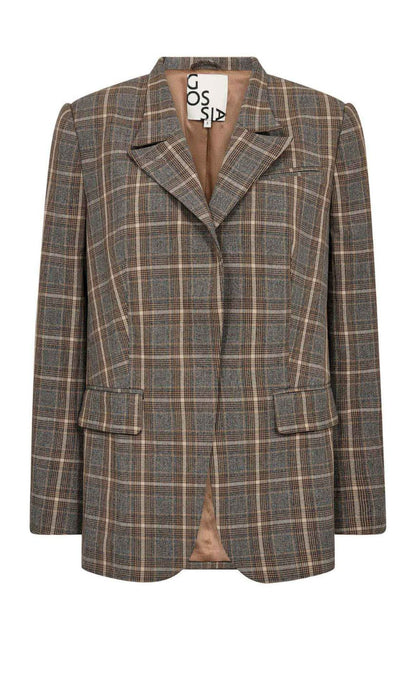 Gossia Blazer - Elli - Brown Checks