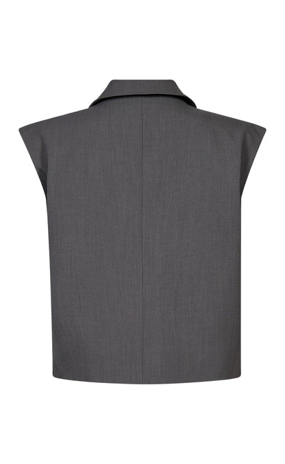 A-View Vest - Jula - Medium Grey Melange