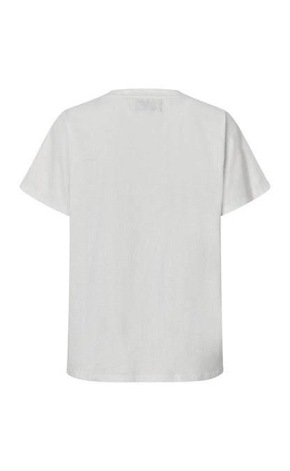 Lollys Laundry T-shirt - RomaLL SS - White