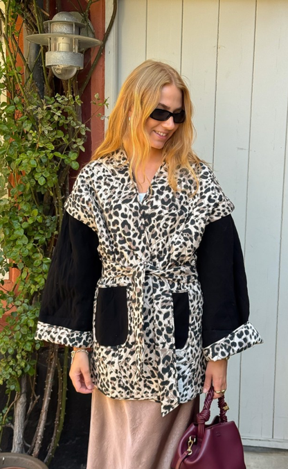 A-View Jakke - Katie - Leopard