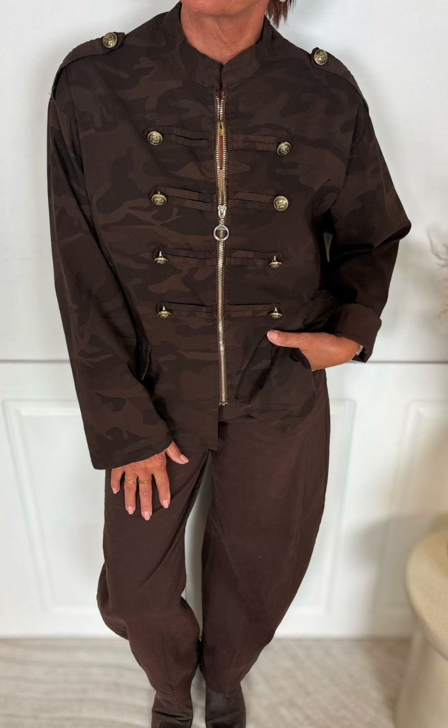 Marta Du Chateau Jakke - Solstice - Chocolate