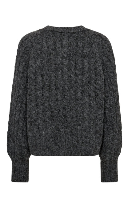 A-View Cardigan - Kabba - Dark Grey