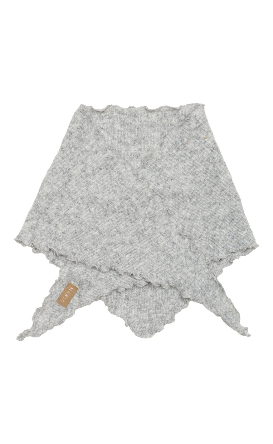 Marta Du Chateau Tørklæde - Agnete - Light Grey