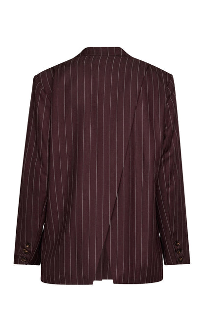 Love & Divine Blazer - Love1648 - Brown Pinstripes