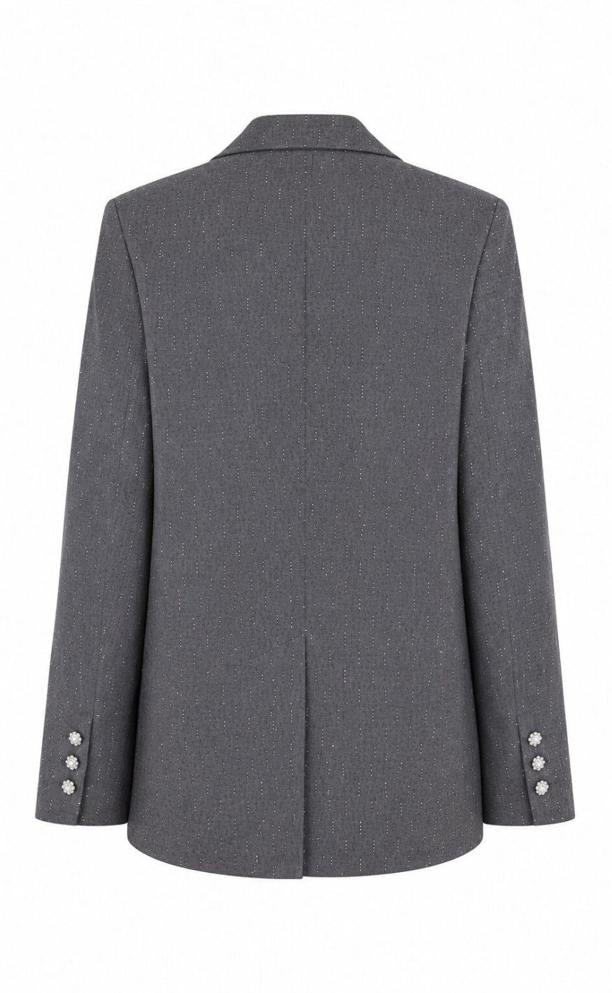 Cras Blazer - Diana - Grey Melange