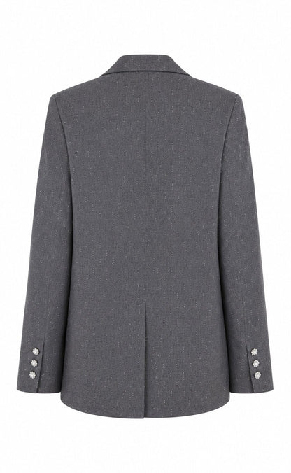 Cras Blazer - Diana - Grey Melange