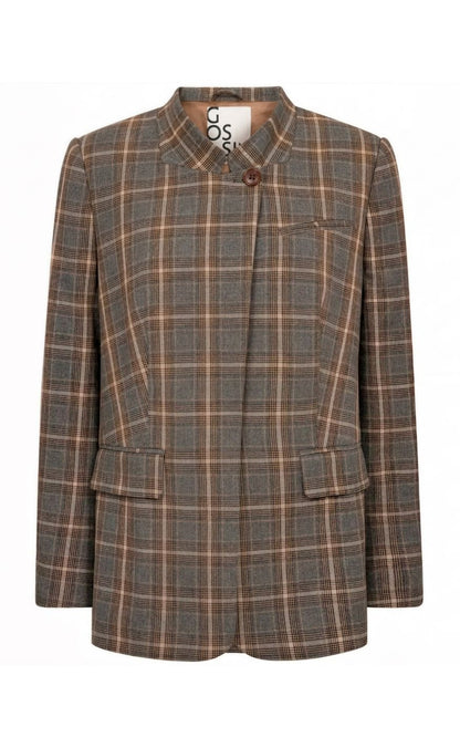 Gossia Blazer - Elli - Brown Checks