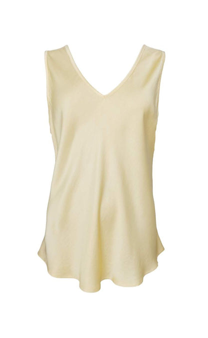 Black Colour Top - Mabel - Light Yellow