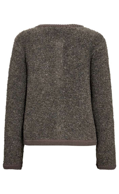 Freequent Cardigan - Grschrista - Morel Melange