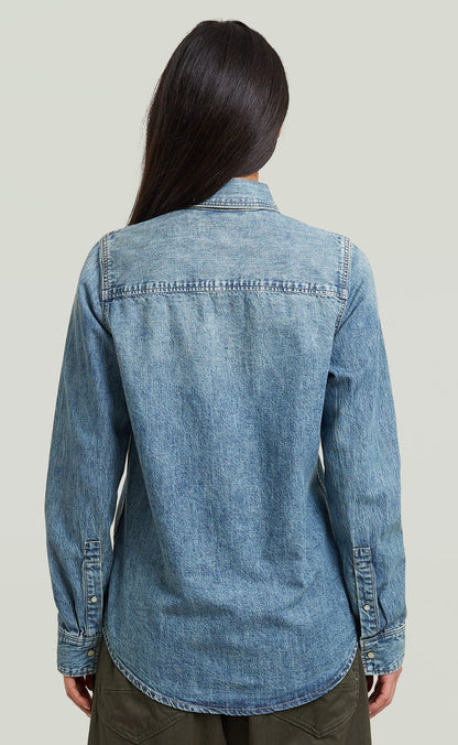 G-STAR Skjorte - Regular Wmn - Vintage Cruiser