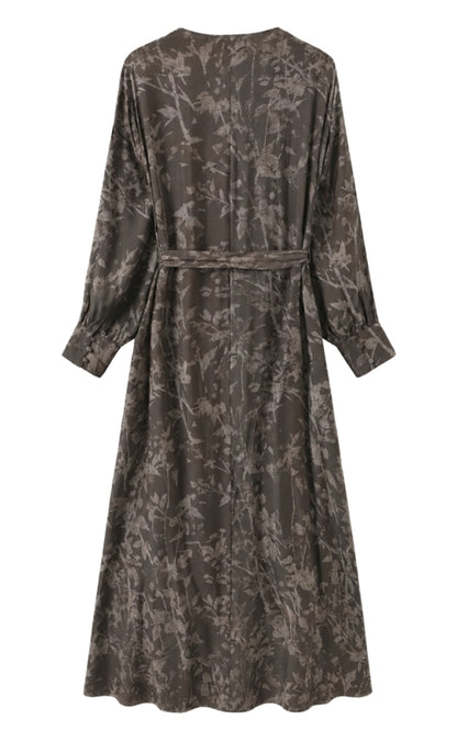 Luxzuz Kjole - Wanda - Walnut
