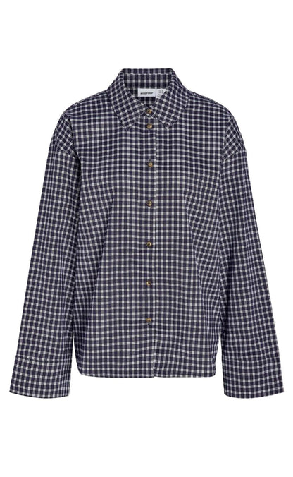 Noisy May Skjorte - Kilah - Navy Blazer/Birch