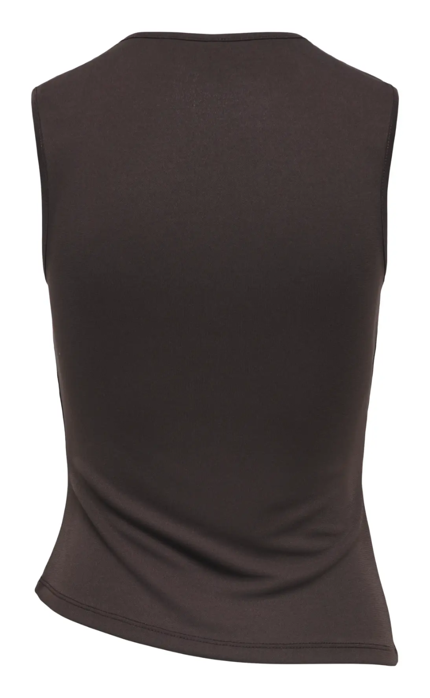 ONLY Top - Haze - Chocolate Torte Metallic