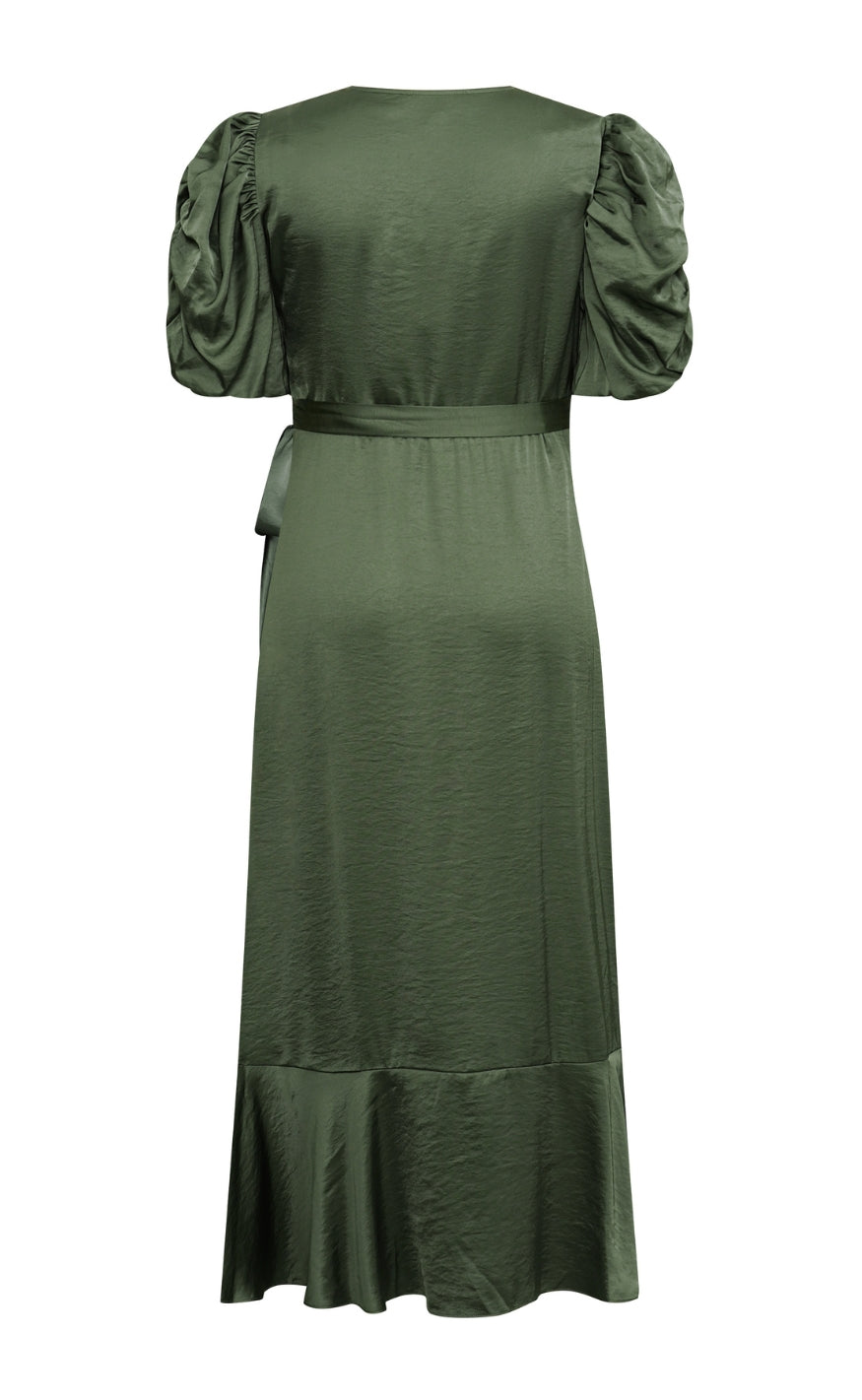A-View Kjole - Sinda - Dark Green