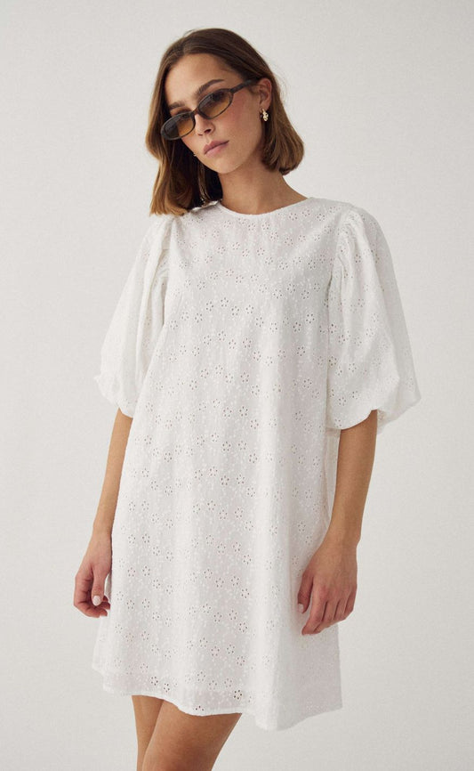 Noella Kjole - Pastis Short - White