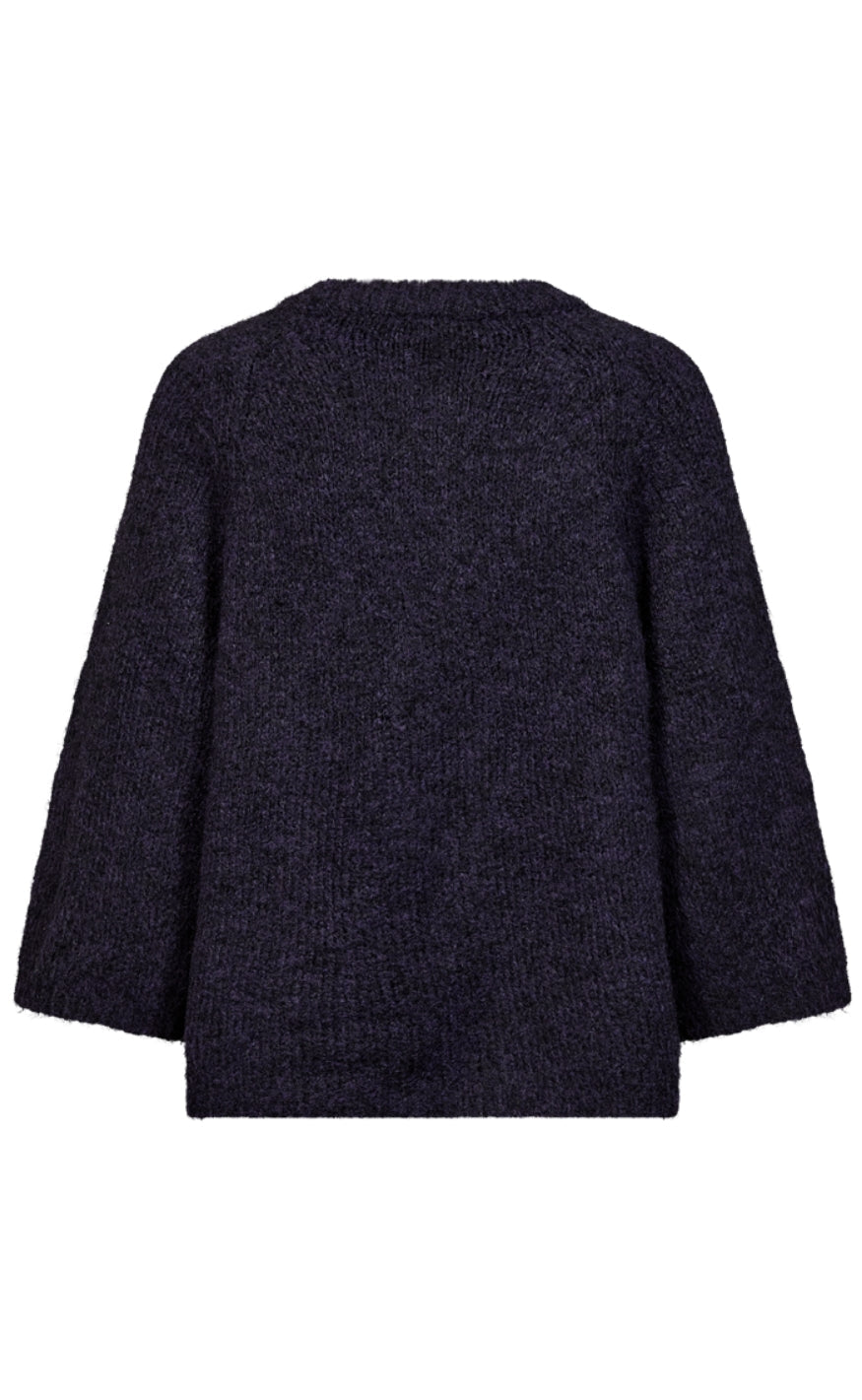 Freequent Cardigan - Grslulu - Nightshade Melange