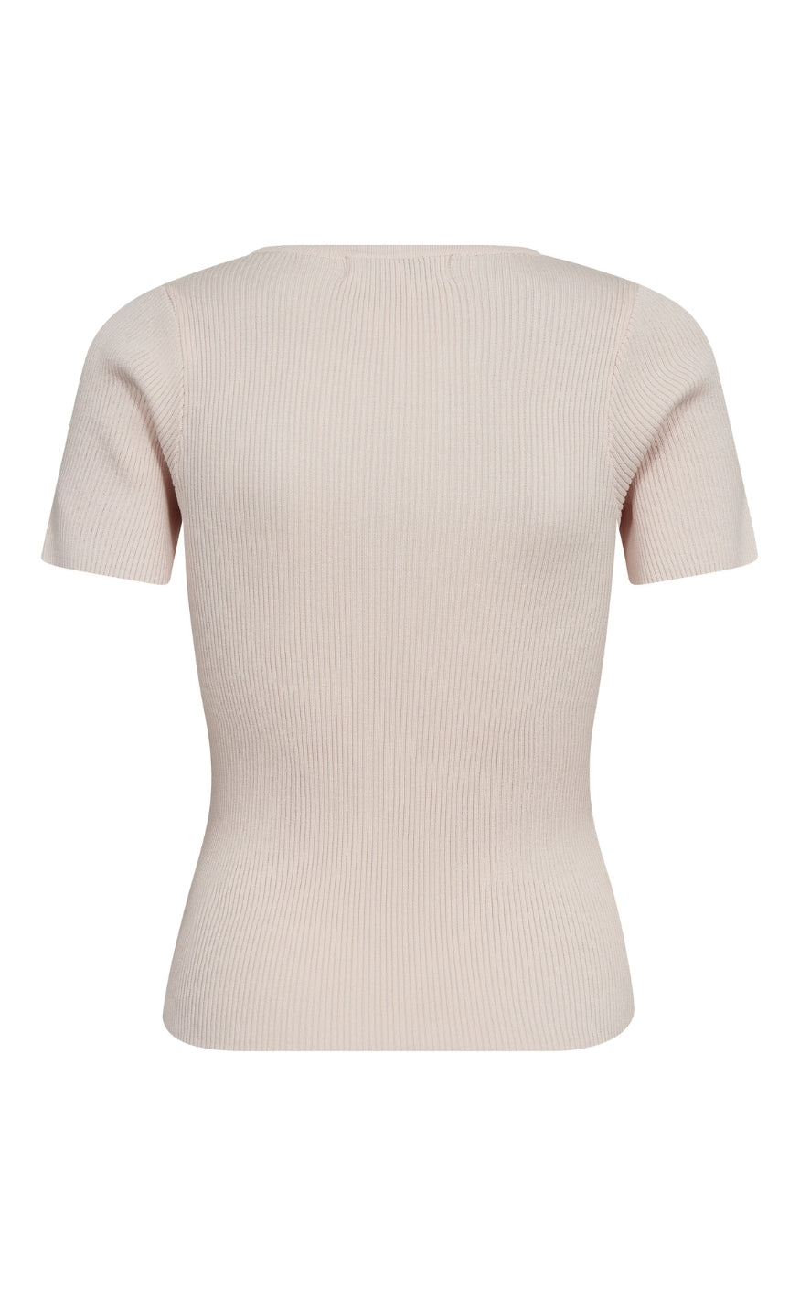 A-View Strik - Rib SS - Pale Rose