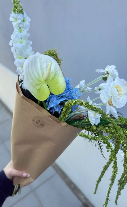 Sabloom Buket - Nordic - Blue/Green