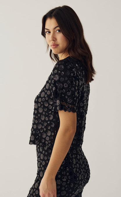 Noella Top - Mera SS - Black