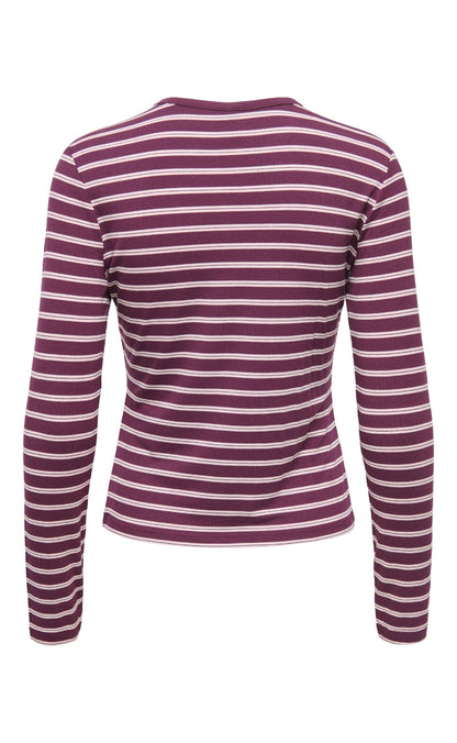 ONLY Bluse - Nina - Fig Pale lilac