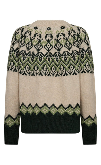 Freequent Pullover - Merla - Moonbeam w. Deep Forest