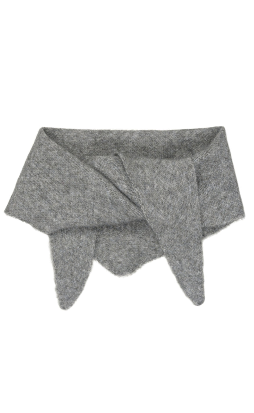 MbyM Tørklæde - Ziggiette-M - Medium Grey Melange
