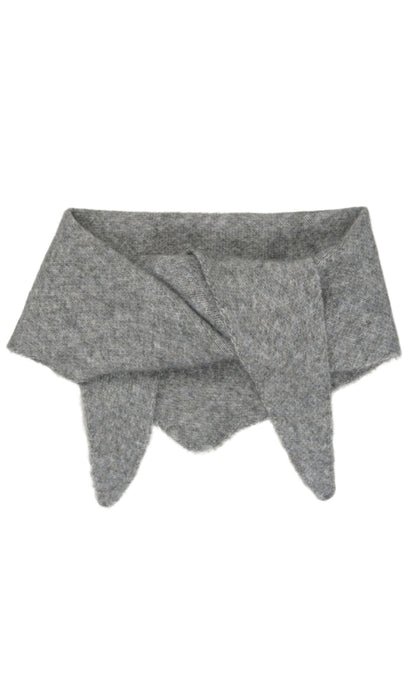 MbyM Tørklæde - Ziggiette-M - Medium Grey Melange