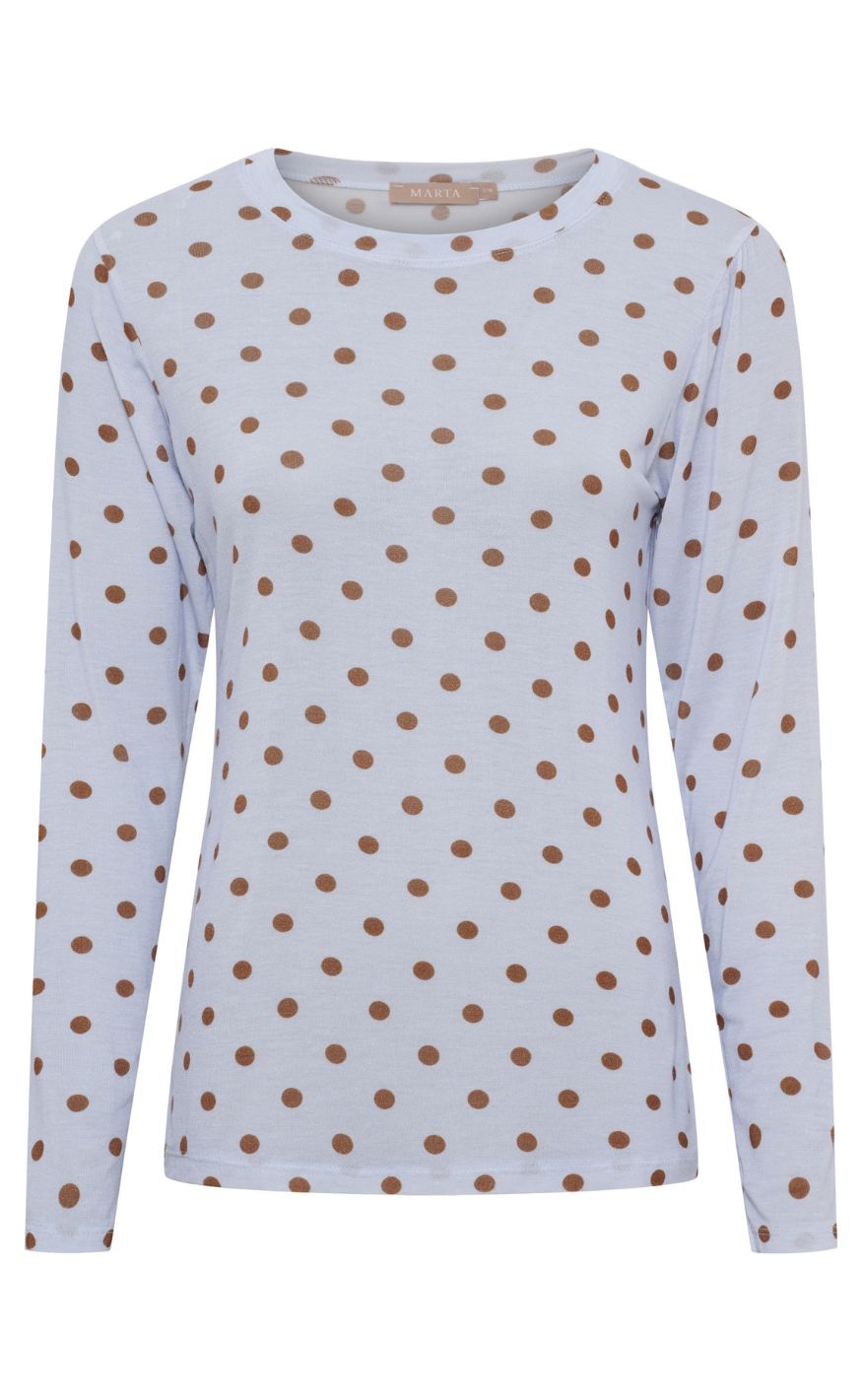 Marta Du Chateau Bluse - Elissa - Celeste1259tpu