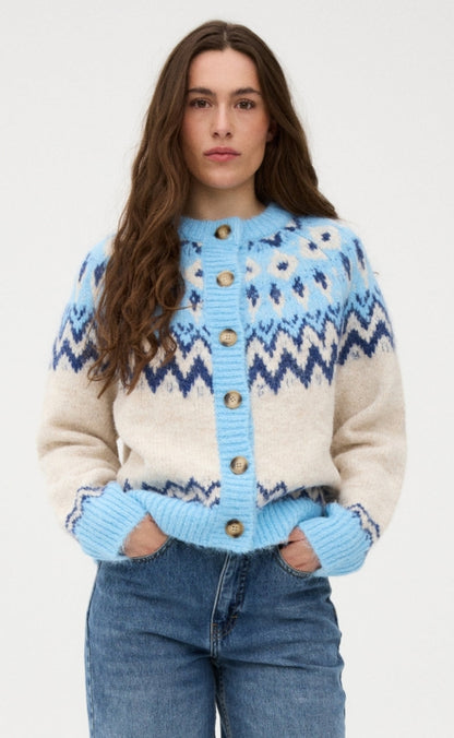 Gossia Cardigan - Sole - Blue Mix