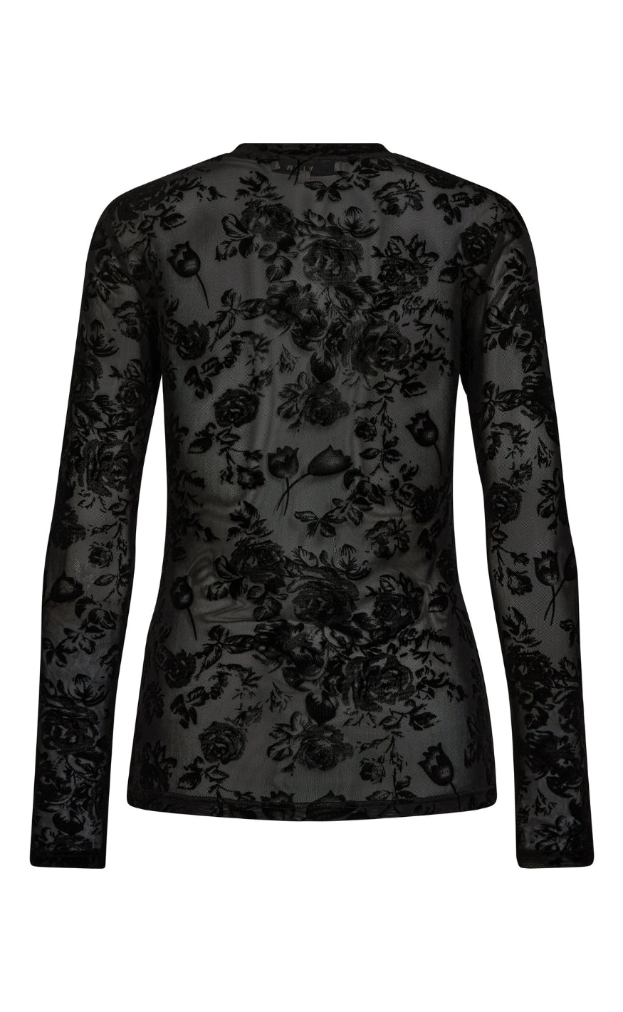 A-View Bluse - Silke - Black