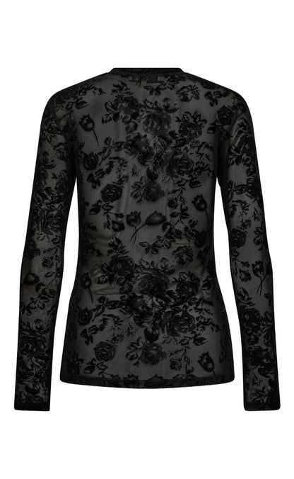 A-View Bluse - Silke - Black