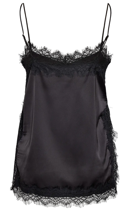 Noisy May Top - Louise - Black